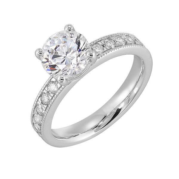 Diamond Semi-Mount Ring Root Jewelers Medford, OR