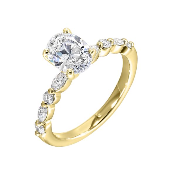 Diamond Semi-Mount Ring Root Jewelers Medford, OR
