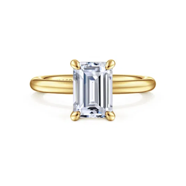 14KY Gabriel & Co. Engagement Ring *Center Stone Not Included Root Jewelers Medford, OR