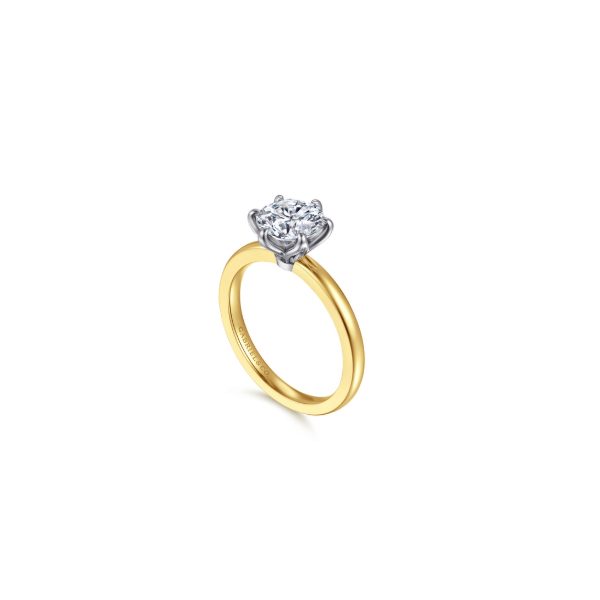 14KY Gabriel & Co. Engagement Ring *Center Stone Not Included Root Jewelers Medford, OR