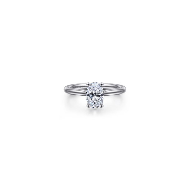 14KW Gabriel & Co. Engagement Ring *Center Stone Not Included Root Jewelers Medford, OR