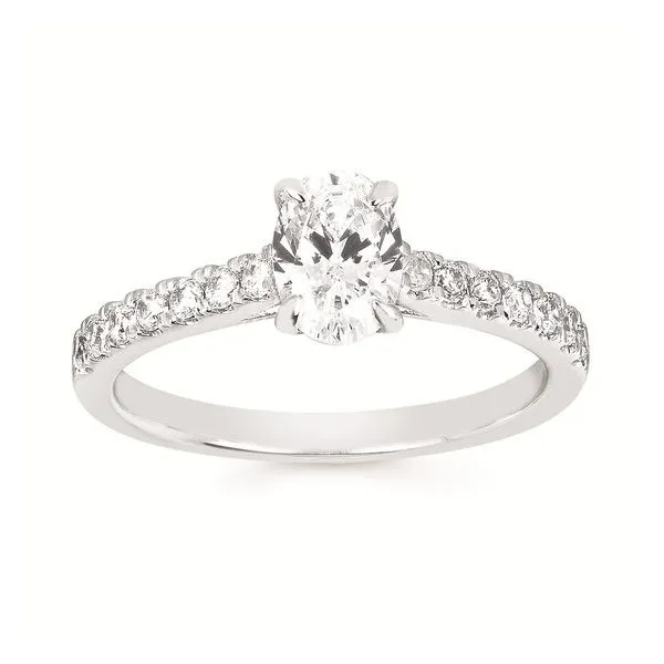 Diamond Semi-Mount Wedding Set Root Jewelers Medford, OR