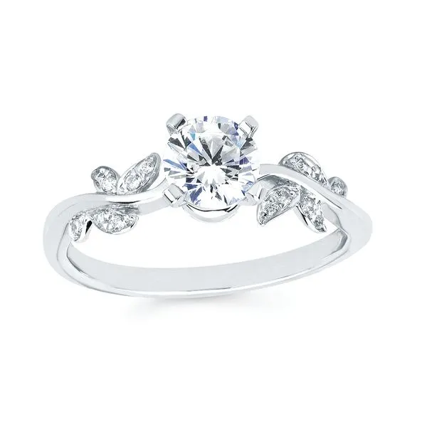 Diamond Semi-Mount Wedding Set Root Jewelers Medford, OR