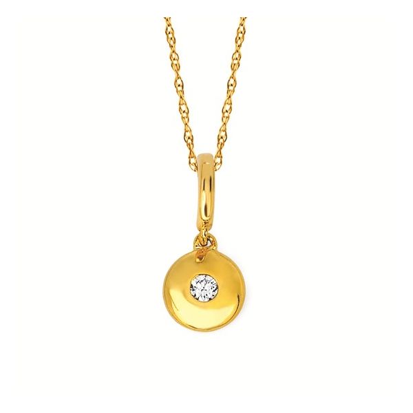 14KY Diamond Pendant Root Jewelers Medford, OR