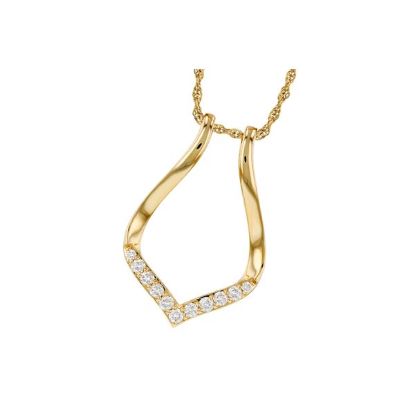 14KY Diamond Pendant Root Jewelers Medford, OR