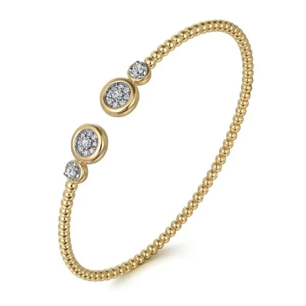 Fashionable diamond bangle bracelet Root Jewelers Medford, OR