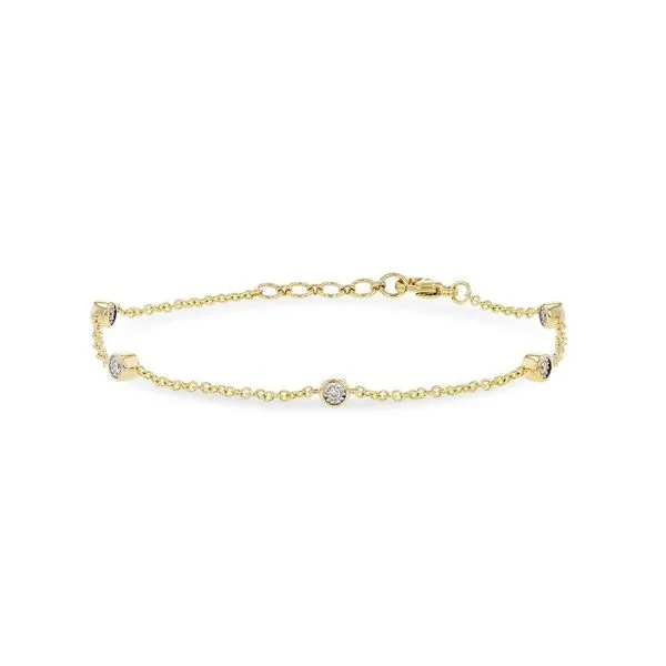 Diamond Station Bracelet Root Jewelers Medford, OR