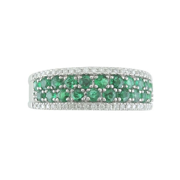 14KW Emerald Ring Root Jewelers Medford, OR
