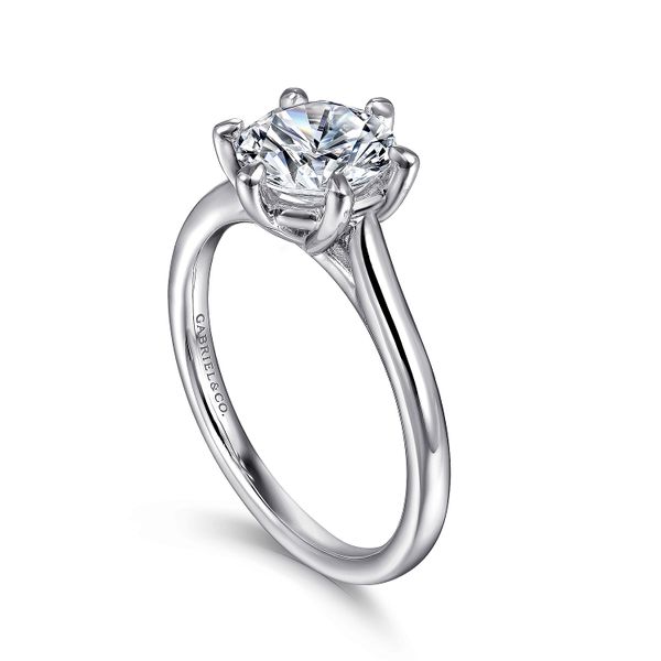 14KW Gabriel & Co. Engagement Ring *Center Stone Not Included Root Jewelers Medford, OR