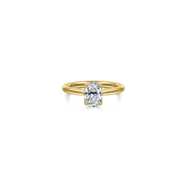 14KY Gabriel & Co. Engagement Ring *Center Stone Not Included Root Jewelers Medford, OR