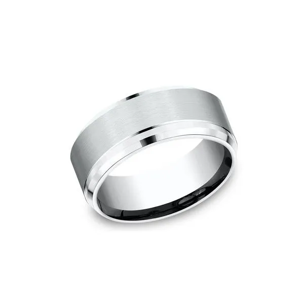Cobalt Chrome Satin Finish 9mm band. Root Jewelers Medford, OR