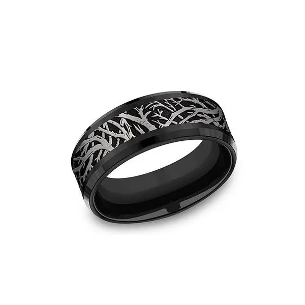 Exciting Enchanted Forest Tantalum Band Root Jewelers Medford, OR