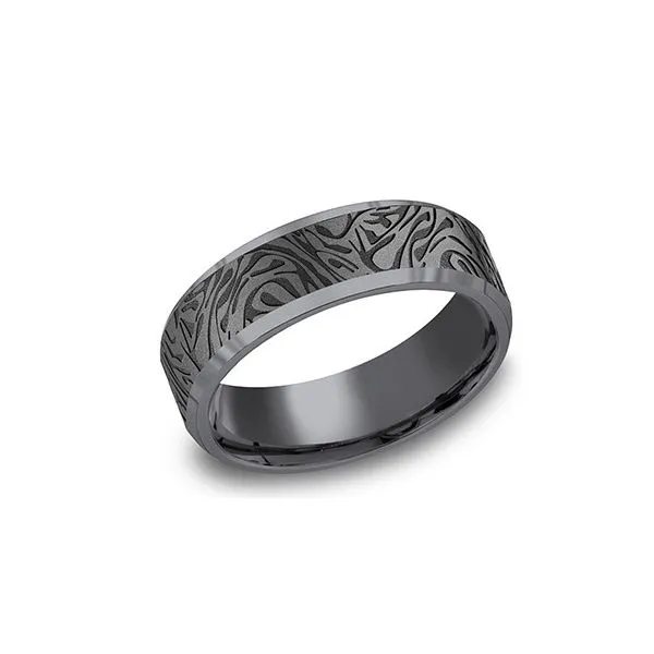 Faux Mokume Tantalum Band Root Jewelers Medford, OR