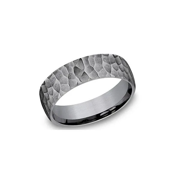 Tantalum Hammered Band Root Jewelers Medford, OR