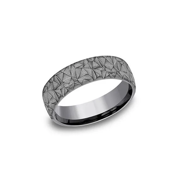 Awesome Kaliedoscope Grey Tantalum Band Root Jewelers Medford, OR