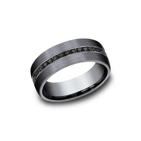 Tantalum Black Diamond Band Size 10 Root Jewelers Medford, OR