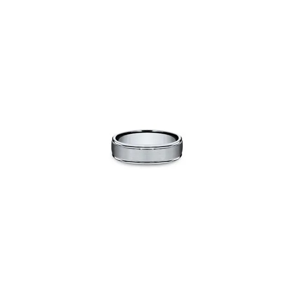 TITANIUM 6MM SATIN CENTER GROOVED BAND Root Jewelers Medford, OR