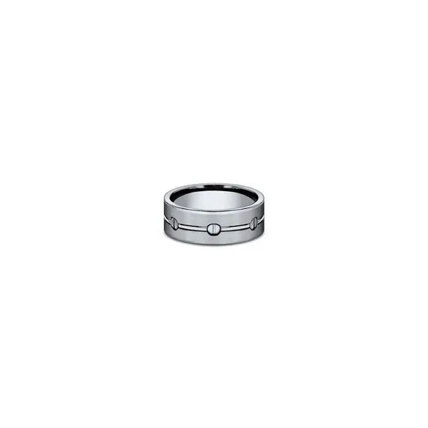 TITANIUM 8MM BAND WITH SCREWS Root Jewelers Medford, OR