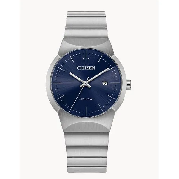 Citizen Axiom Stainless Steel Eco-Drive Watch Never Needs a Battery Root Jewelers Medford, OR