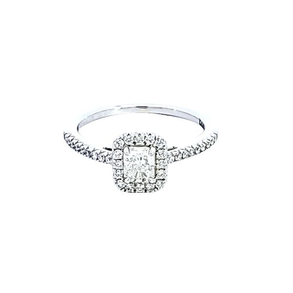14KW Radiant Cut Diamond Engagement Ring Image 2 Ross Elliott Jewelers Terre Haute, IN