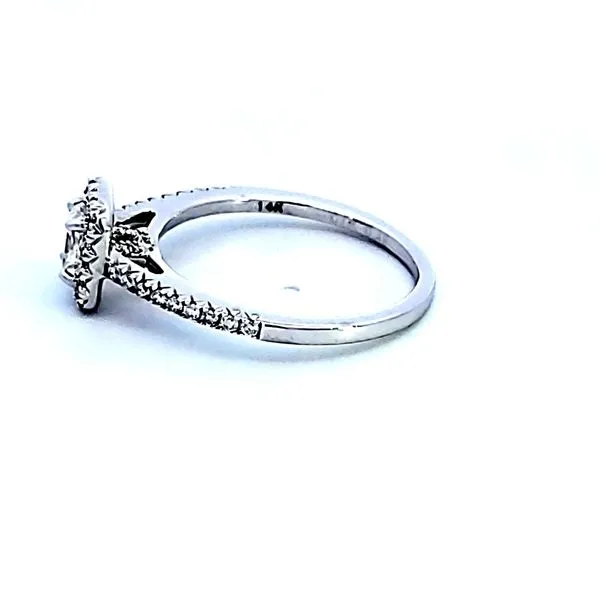 14KW Radiant Cut Diamond Engagement Ring Image 4 Ross Elliott Jewelers Terre Haute, IN