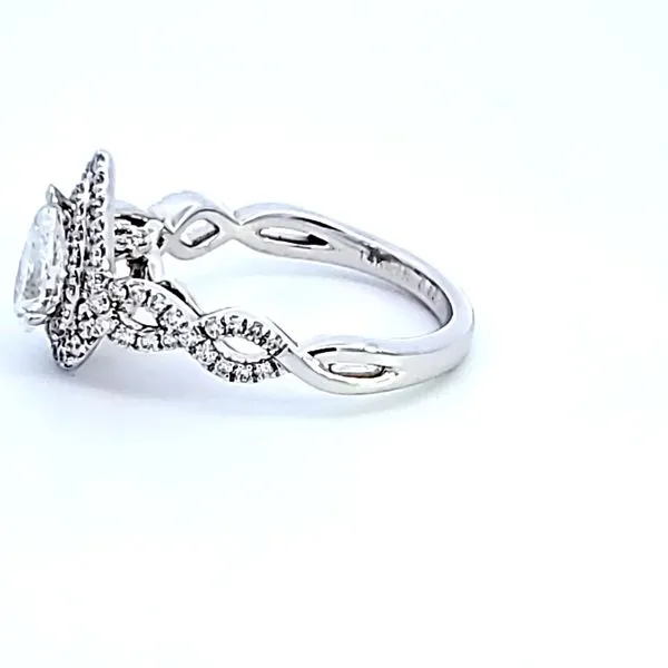 14W Pear Shape Diamond Engagement Ring Image 4 Ross Elliott Jewelers Terre Haute, IN