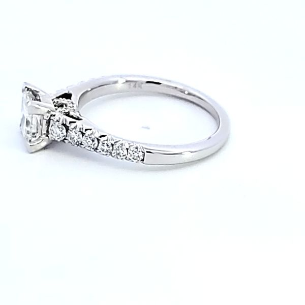 14KW Princess Cut Engagement Ring Image 4 Ross Elliott Jewelers Terre Haute, IN