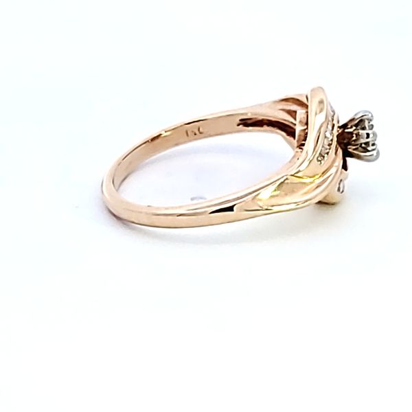 14KY Round Diamond Engagement Ring Image 3 Ross Elliott Jewelers Terre Haute, IN
