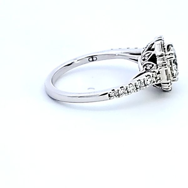 14KW Round Diamond Engagement Ring Image 3 Ross Elliott Jewelers Terre Haute, IN