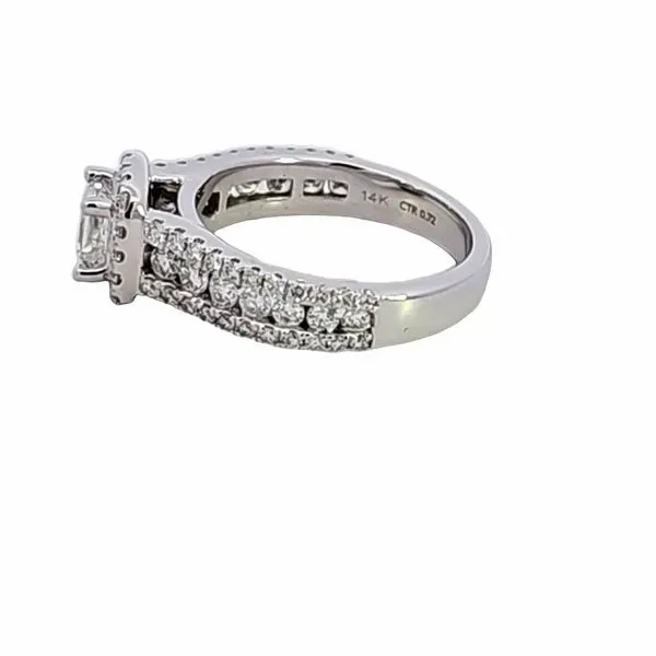 14KW Diamond Engagement Ring Image 4 Ross Elliott Jewelers Terre Haute, IN