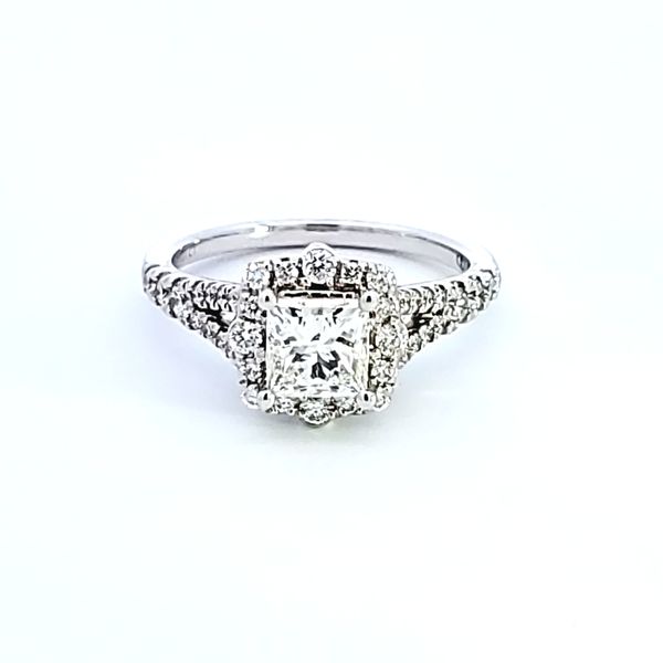 14KW Princess Cut Diamond Engagement Ring Image 2 Ross Elliott Jewelers Terre Haute, IN