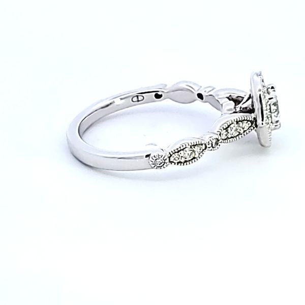 14KW Round Diamond Engagement Ring Image 3 Ross Elliott Jewelers Terre Haute, IN