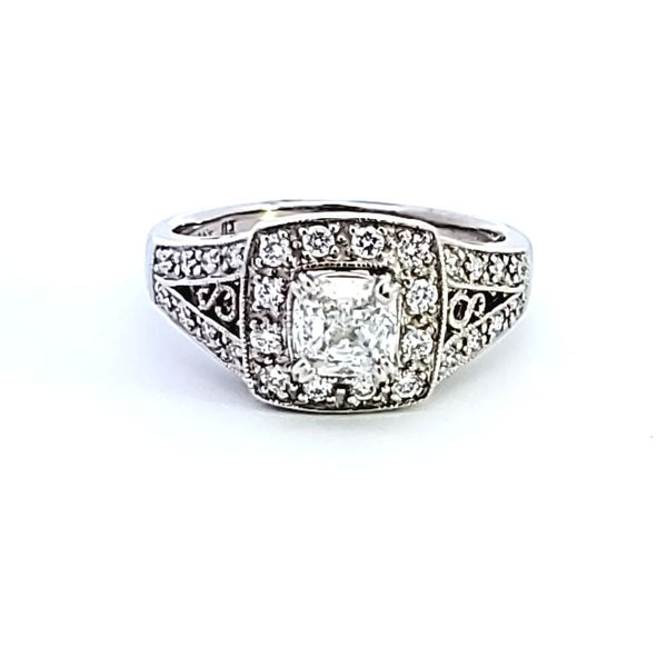 14K Cushion Cut Diamond Engagement Ring Image 2 Ross Elliott Jewelers Terre Haute, IN