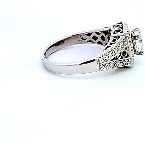 14K Cushion Cut Diamond Engagement Ring Image 3 Ross Elliott Jewelers Terre Haute, IN