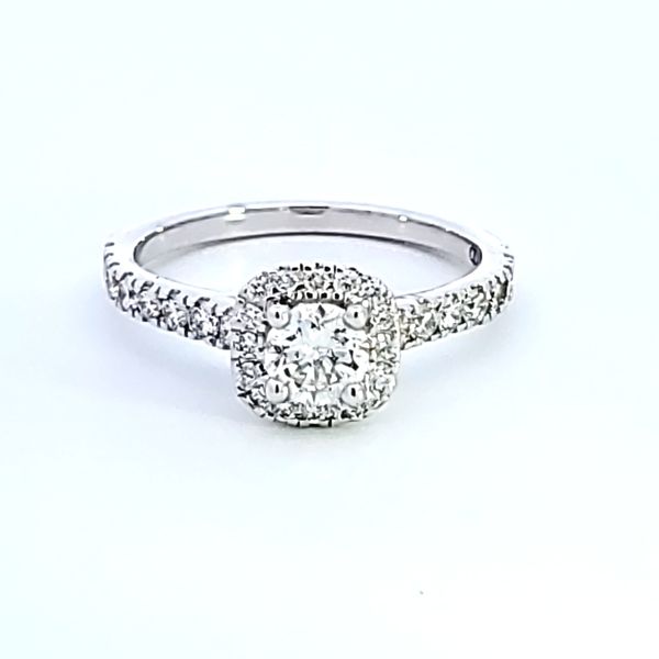 14KW Round Diamond Engagement Ring Image 2 Ross Elliott Jewelers Terre Haute, IN