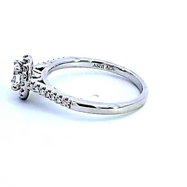 14KR Oval Shape Diamond Engagement Ring Image 4 Ross Elliott Jewelers Terre Haute, IN