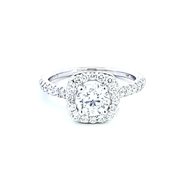 14KW Diamond Engagement Ring Image 2 Ross Elliott Jewelers Terre Haute, IN