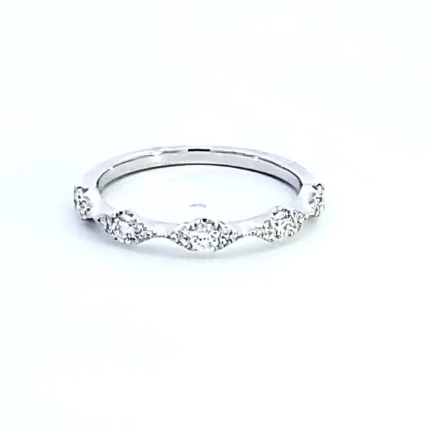 14KW Diamond Wedding Band Image 2 Ross Elliott Jewelers Terre Haute, IN