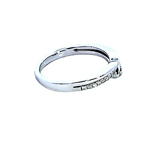 14KW Diamond Wrap Style Wedding Band Image 3 Ross Elliott Jewelers Terre Haute, IN