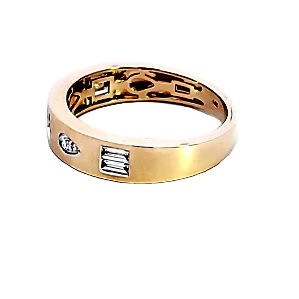 14KY Diamond Wedding Band Image 4 Ross Elliott Jewelers Terre Haute, IN