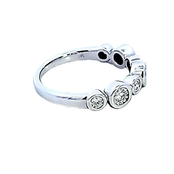 14KW Diamond Wedding Band Image 3 Ross Elliott Jewelers Terre Haute, IN