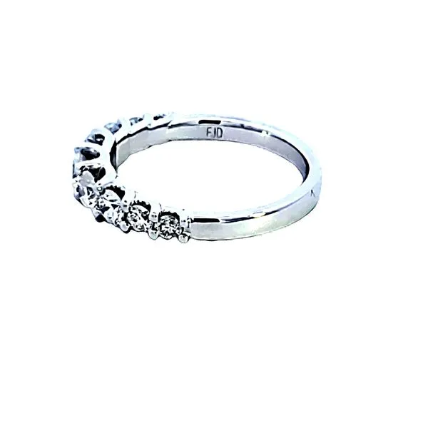 14KW Diamond  Wedding Band Image 4 Ross Elliott Jewelers Terre Haute, IN