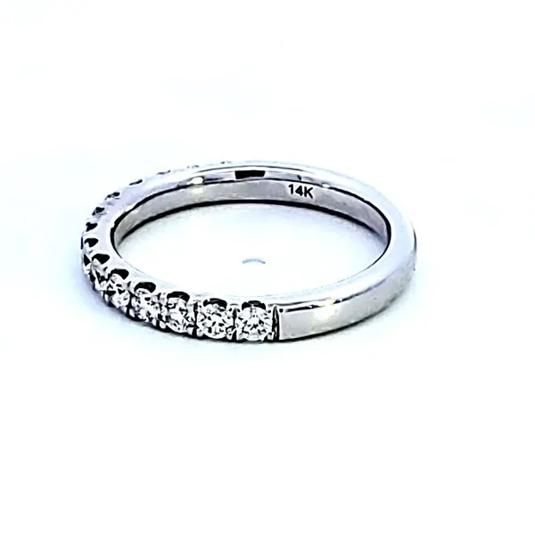 14KW Diamond Wedding Band Image 4 Ross Elliott Jewelers Terre Haute, IN