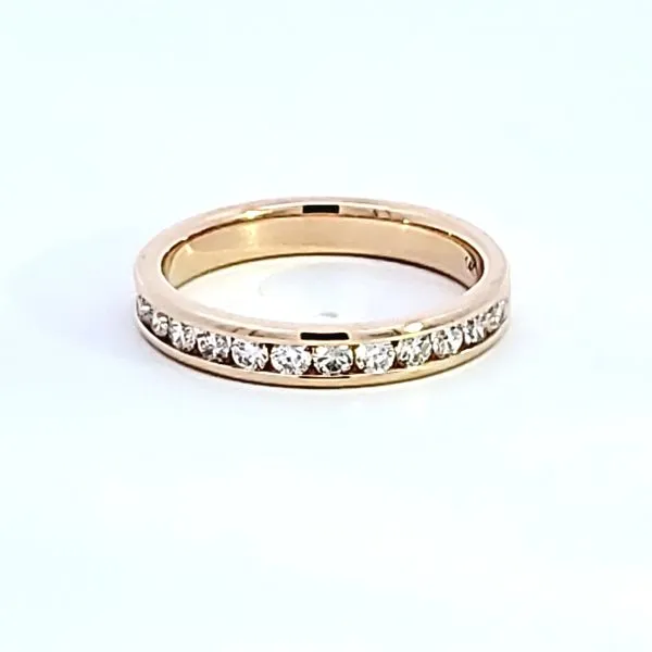 14KY Diamond Wedding Band Image 2 Ross Elliott Jewelers Terre Haute, IN