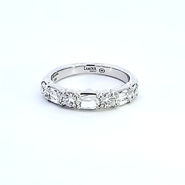 14K White Gold L'Amour Crisscut® Diamond Band Image 2 Ross Elliott Jewelers Terre Haute, IN