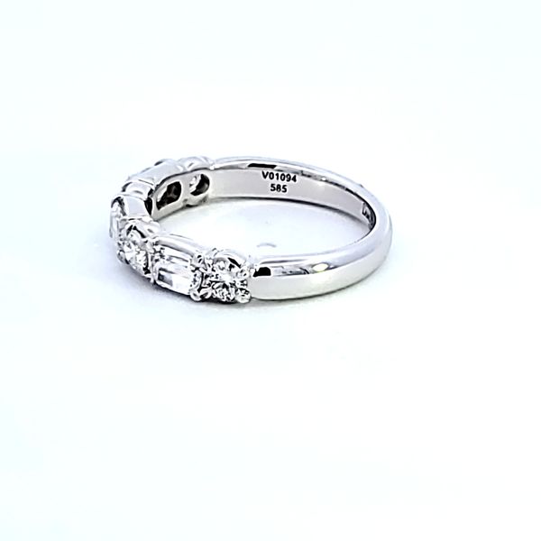 14K White Gold L'Amour Crisscut® Diamond Band Image 4 Ross Elliott Jewelers Terre Haute, IN