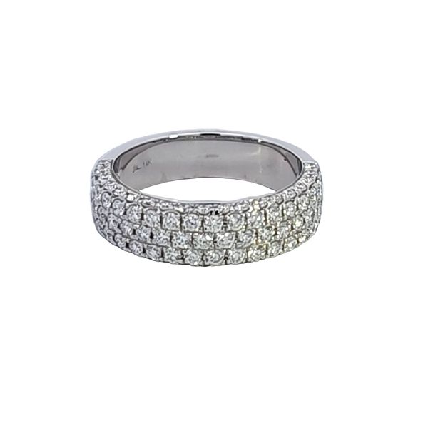 14KW Diamond Anniversary Ring Image 2 Ross Elliott Jewelers Terre Haute, IN