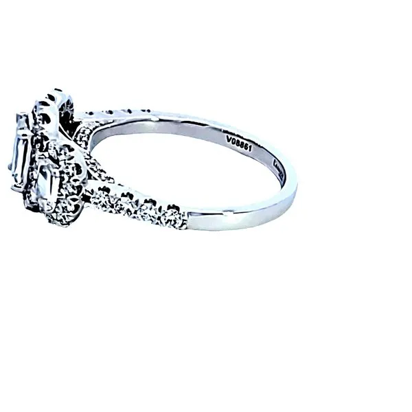 14K White Gold L’Amour Crisscut® Diamond Anniversary Band Image 4 Ross Elliott Jewelers Terre Haute, IN