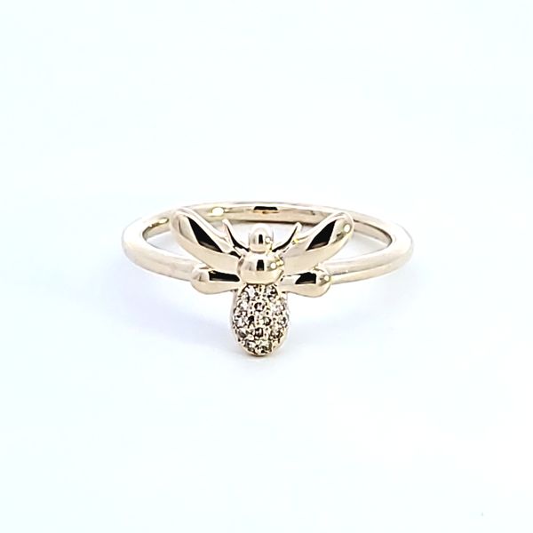 10KY Bumble Bee Petite Diamond Fashion Ring Ross Elliott Jewelers Terre Haute, IN
