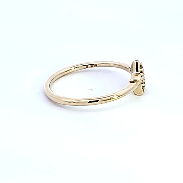 10KY Star Petite Diamond Fashion Ring Image 3 Ross Elliott Jewelers Terre Haute, IN